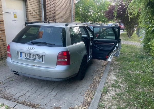 Audi A4 cena 6500 przebieg: 360000, rok produkcji 1999 z Lublin małe 172